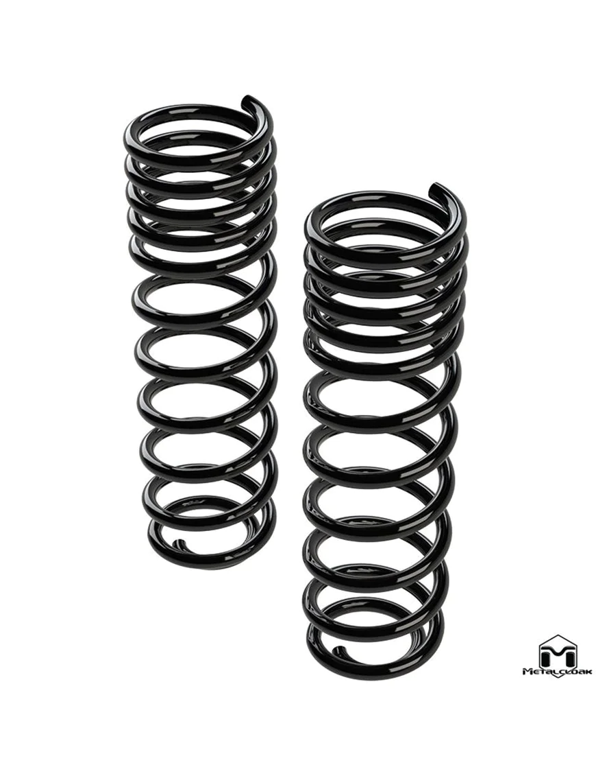 JK Wrangler Coils, 2 Door 2.5", True Dual Rate Coils, Rear