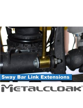 Front JK/JL/JT Sway Bar Link Extension Kit, 12.25"