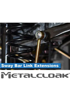 Front JK/JL/JT Sway Bar Link Extension Kit, 12.25"