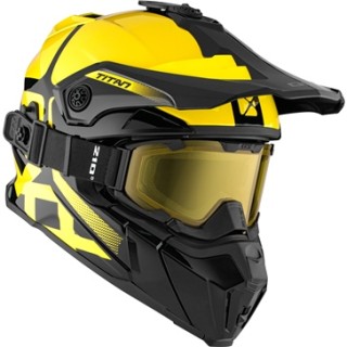 KASK CKX TITAN BLACK/YELLOW 2XL