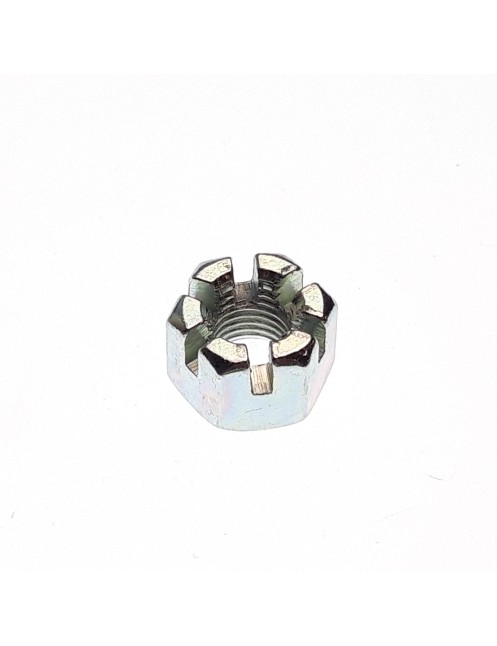 1-Hexagon slotted nut M10