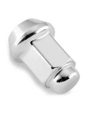 10mm TAPERED CHROME LUG NUT 14mm HEAD BOX OF 16