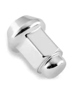 10mm TAPERED CHROME LUG NUT 14mm HEAD BOX OF 16