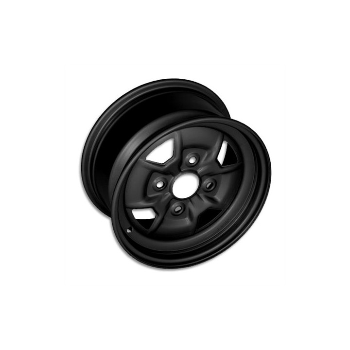 Access Steel Rim, Front, Black