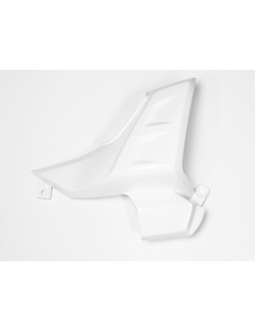 Air induction cover, left, whi