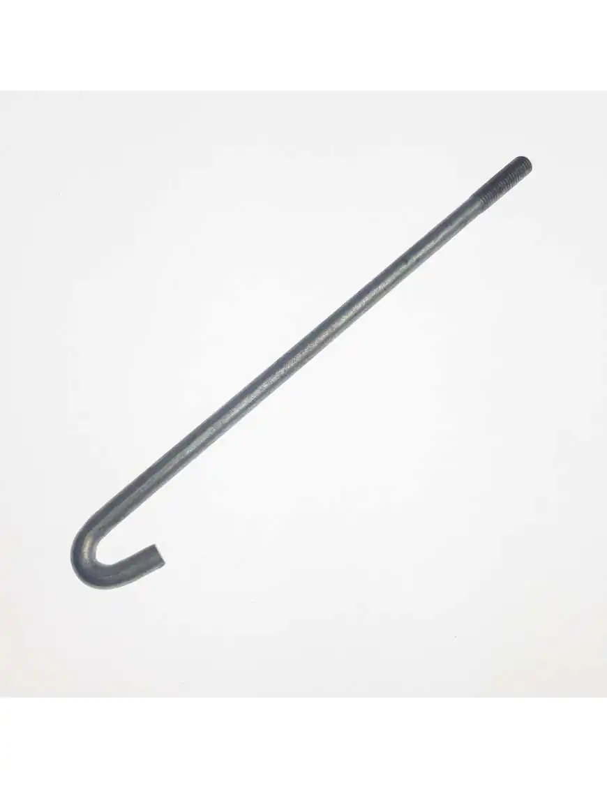 Battery fastening pull rod