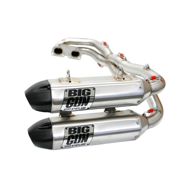 BIG GUN Polaris RZR XP 1000/RZR 4 XP 1000 (14-17) EXO Stainless Full Dual System