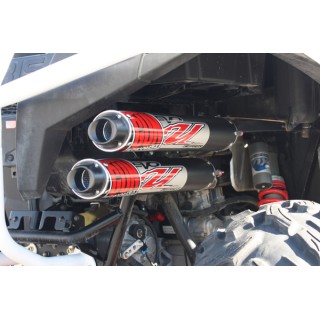 BIG GUN Polaris RZR XP 900/RZR 4 XP 900 (11-14) EVO Utility Full Dual System
