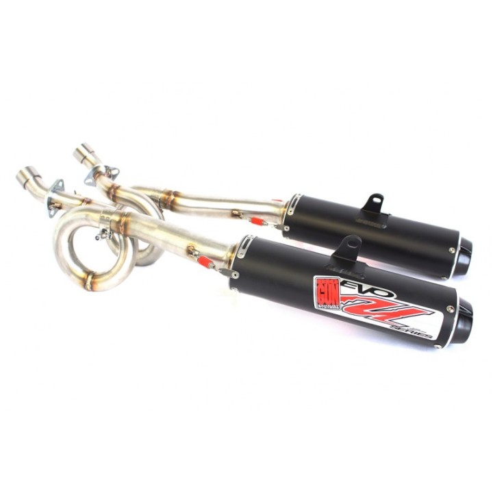 BIG GUN Yamaha Rhino 700 EFI EVO Utility Dual Full System (08-14)