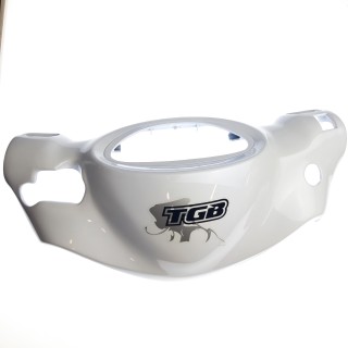 COVER, HANDLE BAR, UPPER, WITH EMBLEM