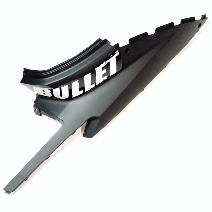 COVER, SIDE FRONT, LH., WITH EMBLEM