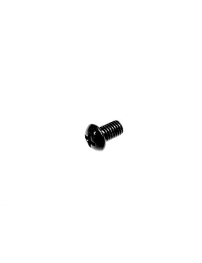 Cross recessed pan head screw M5×8 (black zinc)