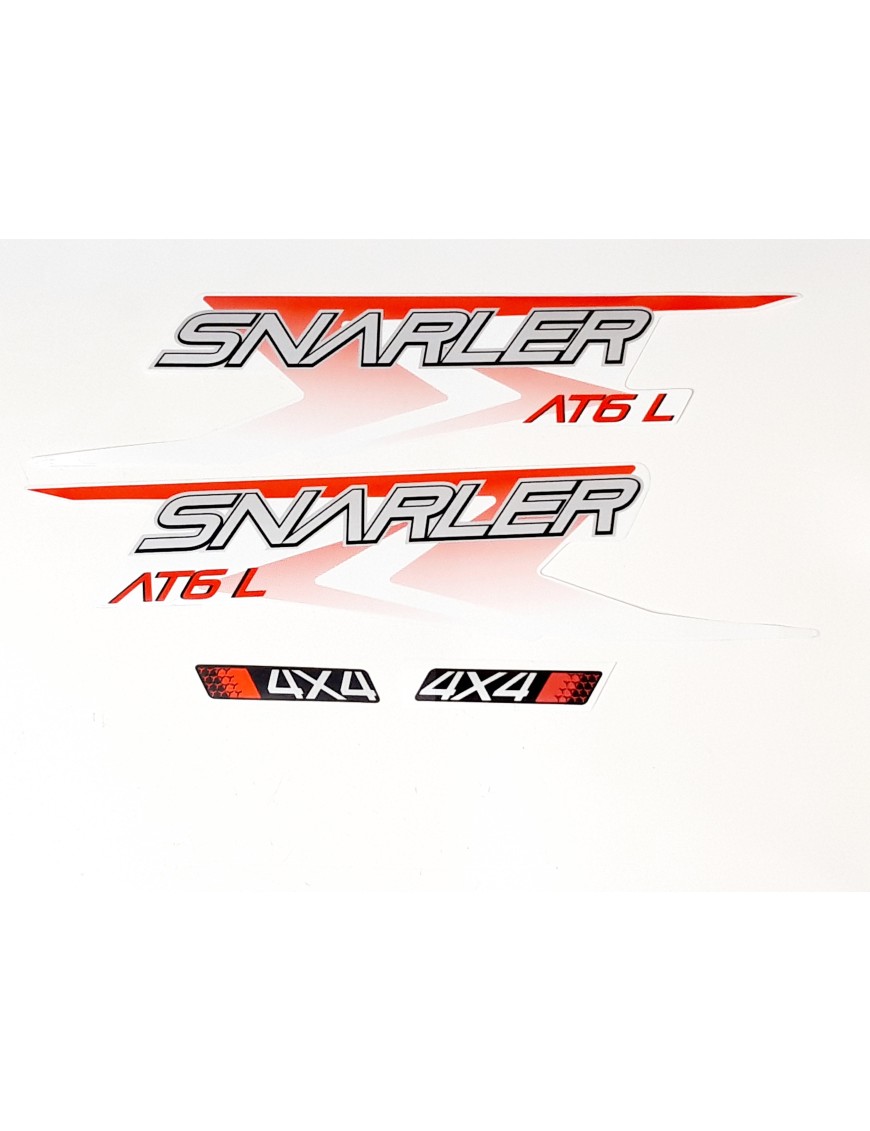DECAL ASSY(AT6L WHITE-RED)(LONG VEHICLE)