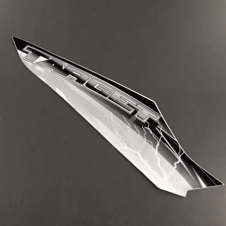 EMBLEM, FRONT BODY COVER