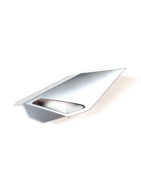 FRONT LOWER LEFT DECORATIVE COVER (SILVER)