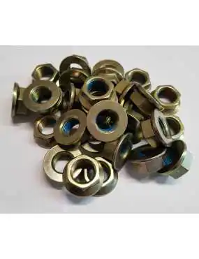 Hex, Acorn Nut, Flange