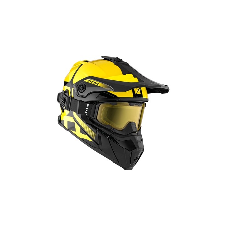 KASK CKX TITAN BLACK/YELLOW XL