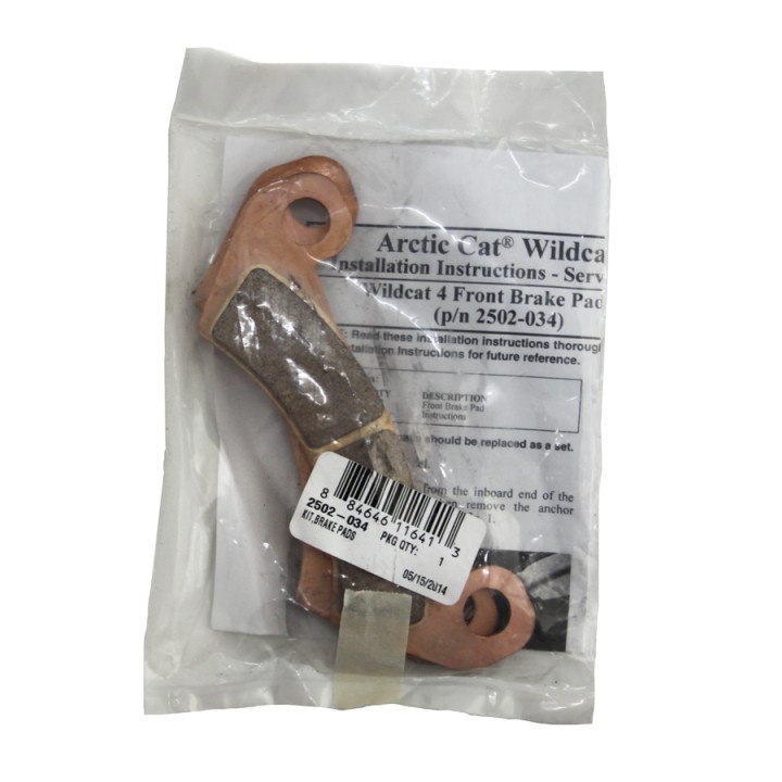 KIT, BRAKE PADS Arctic Cat Wildcat X, Wildcat 4