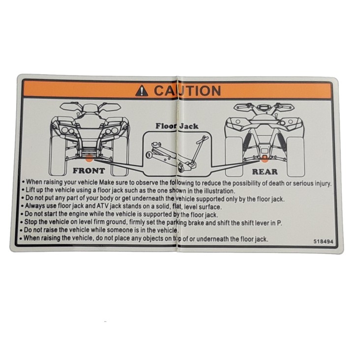 LABEL, JACKING POINT