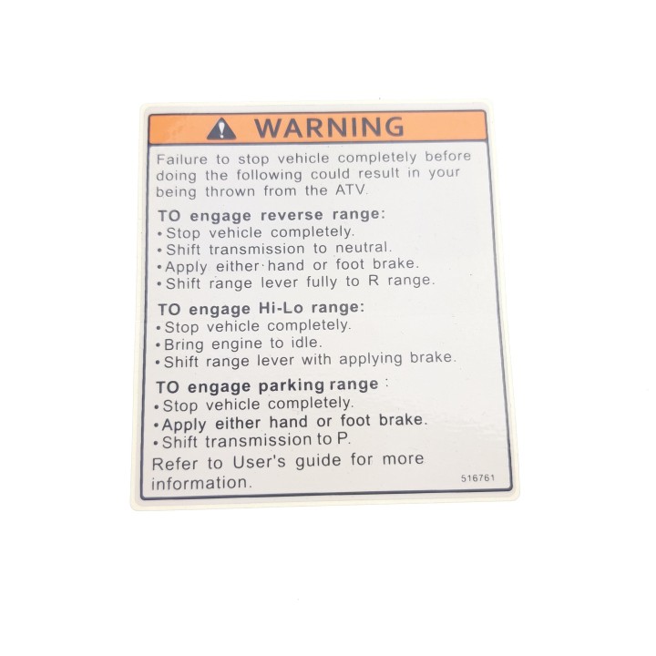 LABEL, SHIFT RANGE