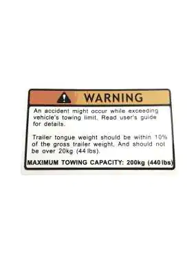 LABEL,TOW CAPACITY