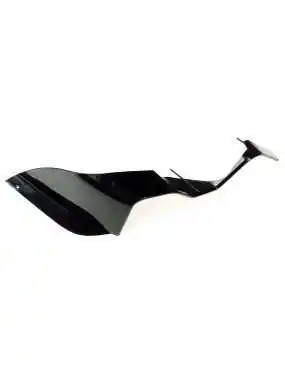 LEFT FRONT HEADLIGHT FRAME (BLACK)