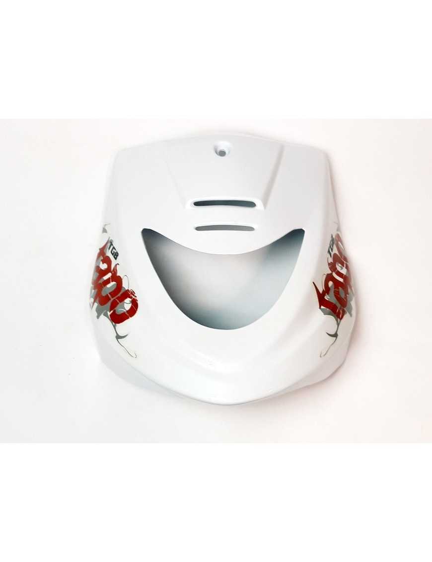 LEG SHIELD FRONT, WITH EMBLEM