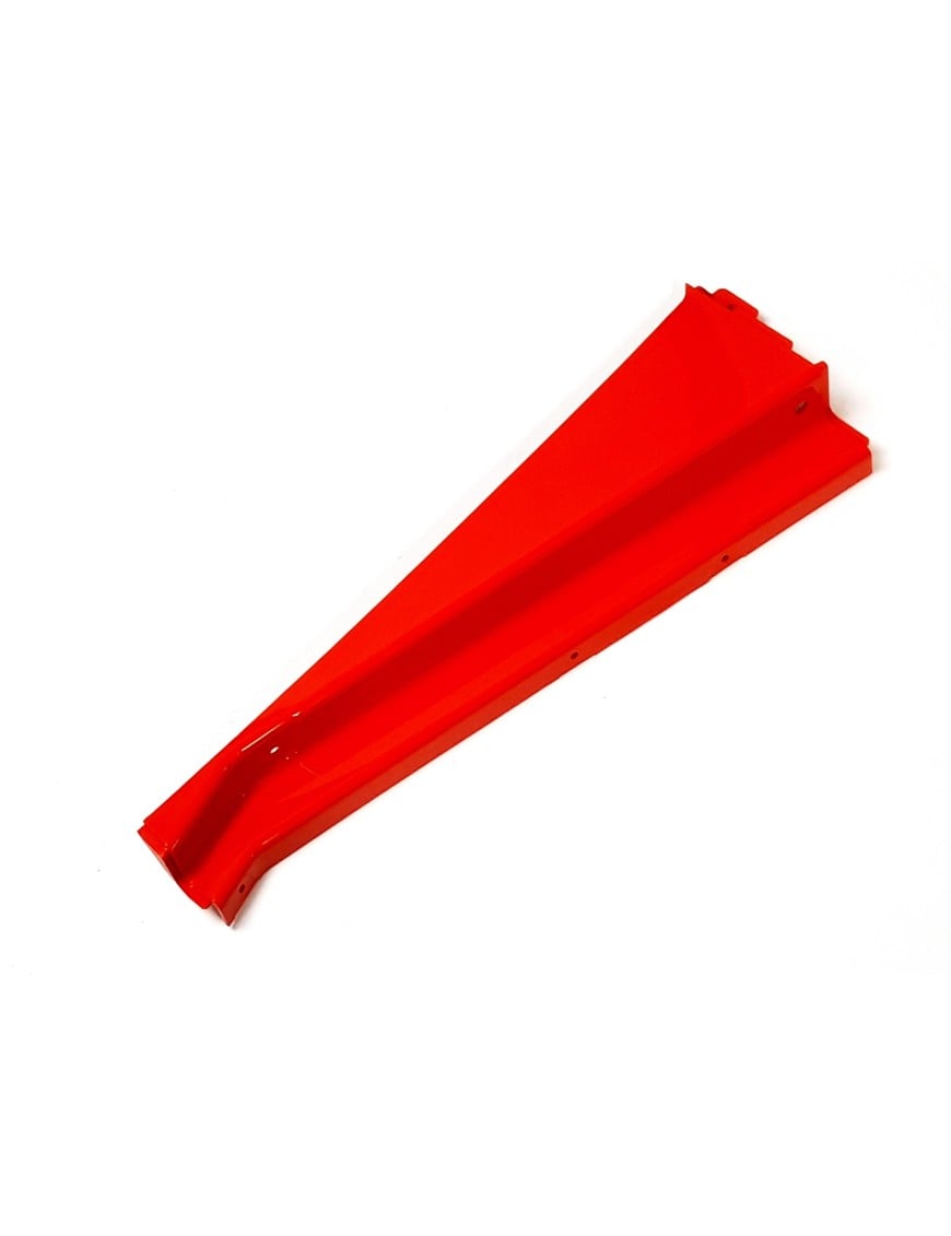 Lh Lower Front Mudguards,Red