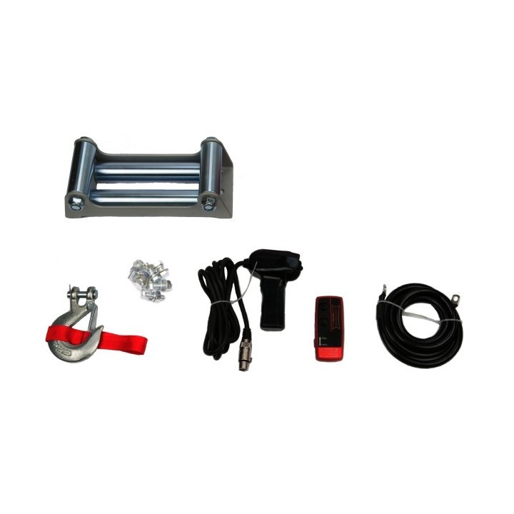 DWH 9000 HD Dragon Winch Highlander wyciągarka z liną syntetyczną - ujęcie 2