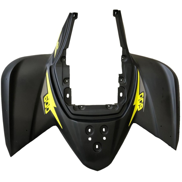 REAR BODY COVER COMP., WITH EMBLEM