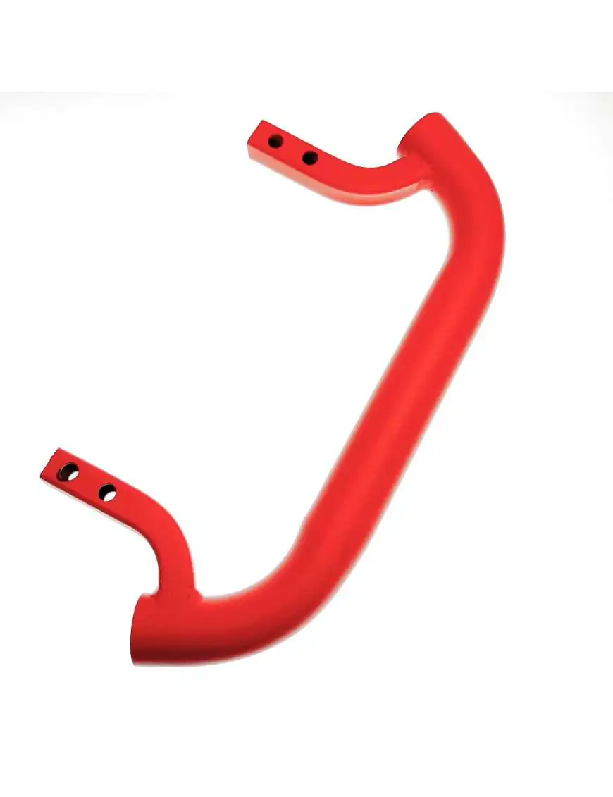 Red rear armrest assembly