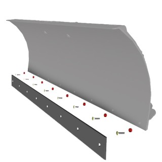 SHARK gumowa listwa do pługa 152cm