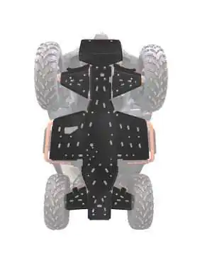 SHARK Skidplate SEGWAY Snarler AT6 S Black