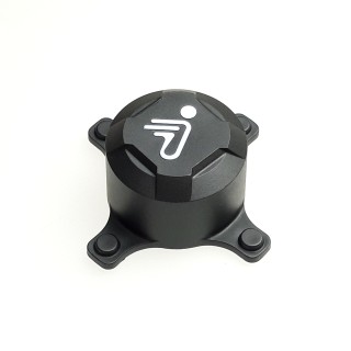 Steel rim trim cover component