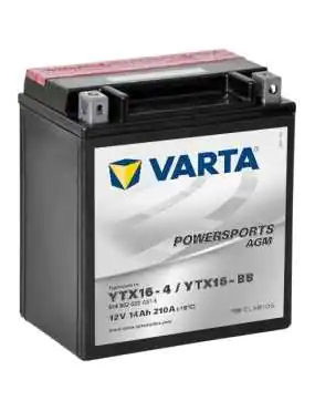 Varta 12V/14Ah moto, YTX16-BS