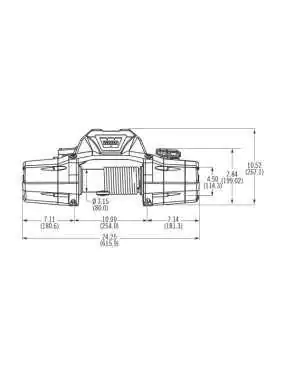 WARN ZEON 8K winch 3630 kg