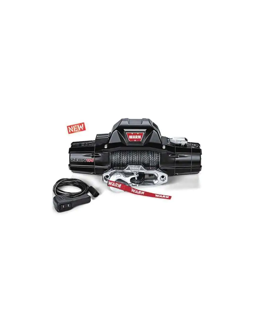 WARN ZEON 10k-s winch with synthetic rope 4536kg