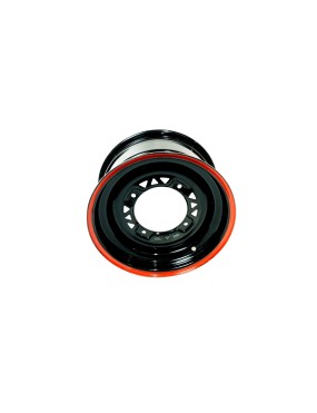 WHEEL FRONT（IRON AND BLACK WITH RED LINE） of ATV300-D T3b
