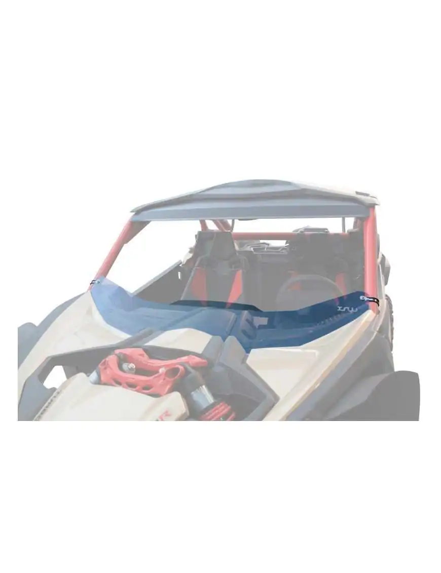 WIND DEFLECTOR RACING POLYCARBONATE - CAN AM MAVERICK X3 XRS