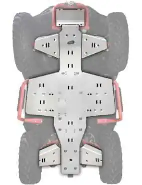 XRW SKID PLATES KIT ALU - SEGWAY SNARLER AT6 L