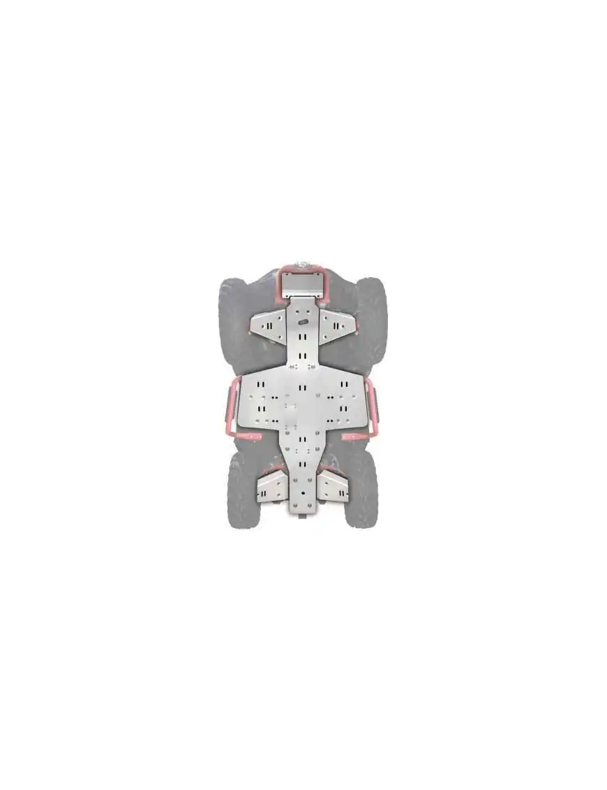 XRW SKID PLATES KIT ALU - SEGWAY SNARLER AT6 L