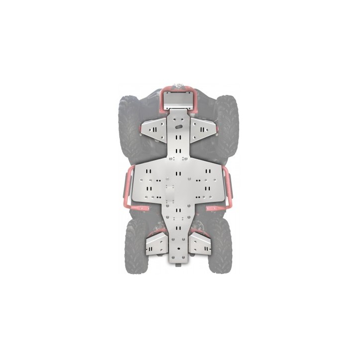 XRW SKID PLATES KIT ALU - SEGWAY SNARLER AT6 L