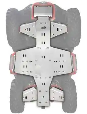 XRW SKID PLATES KIT ALU - SEGWAY SNARLER AT6 S