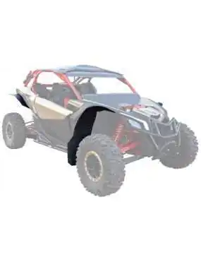 KIT MUD FLAPS - Material: PHD - Can Am Maverick X3 XRS