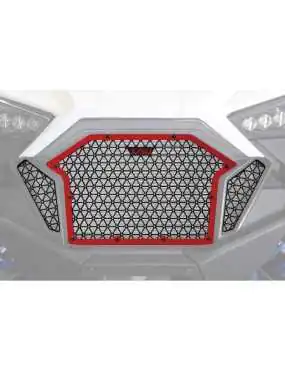 KIT RADIATOR PROTECTION RED - POLARIS RZR PRO XP