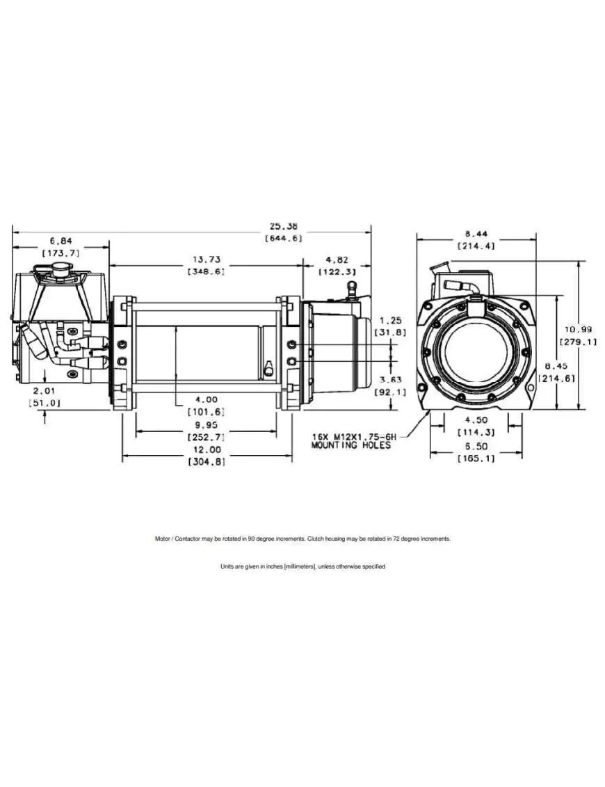 Wycigarka elektryczna - WARN Series 9 - 12 V DC (ucig: 4082 kg)