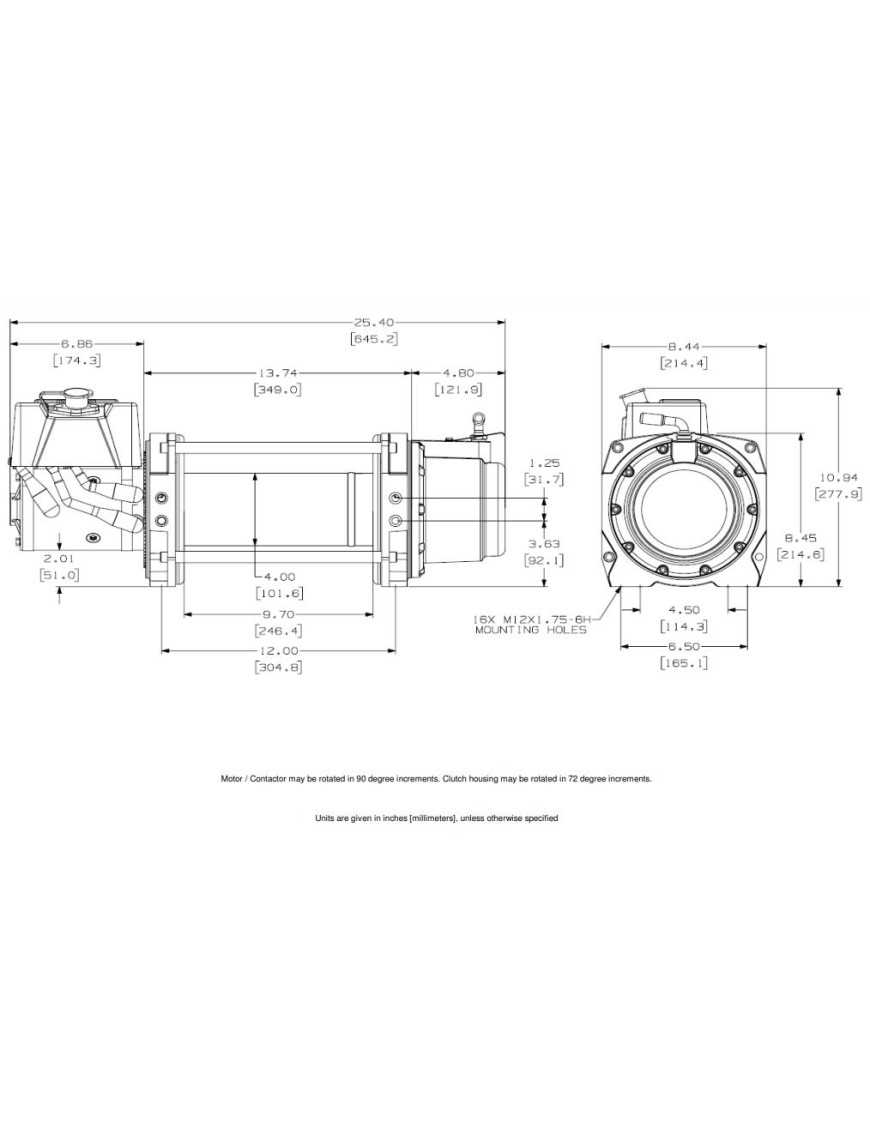 Wycigarka elektryczna - WARN Series 9-S Pro - 12V DC (ucig: 4082 kg)