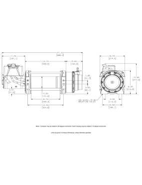 Wycigarka elektryczna - WARN Series 15-S Pro - 12V DC (ucig: 6804 kg)