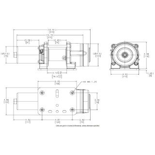 Wycigarka elektryczna - WARN DC800 12V (ucig: 363 kg)