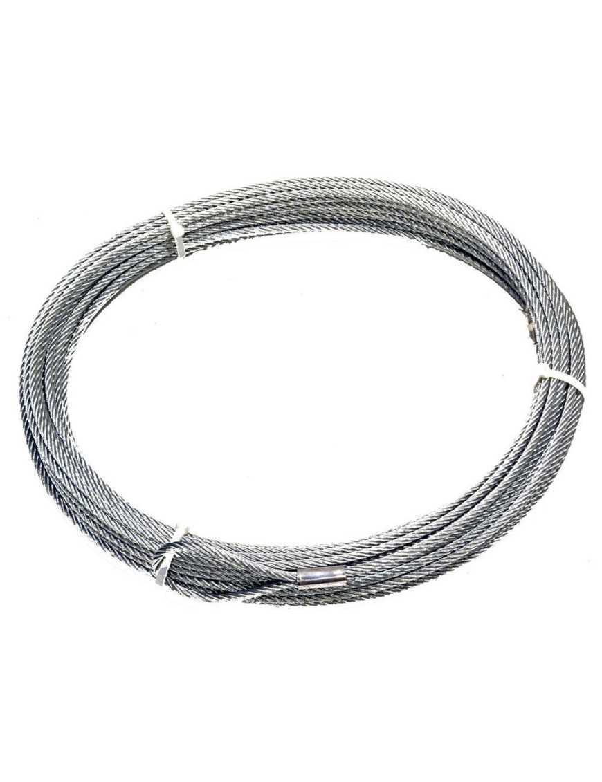 Lina stalowa do wycigarki WARN - 7,94 mm x 38,1 m, 4082 kg Lina stalowa do wycigarki WARN - 7,94 mm x 38,1 m, 4082 kg